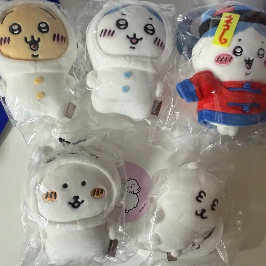 나가노마켓 농담곰 우사기 하치와레 키링