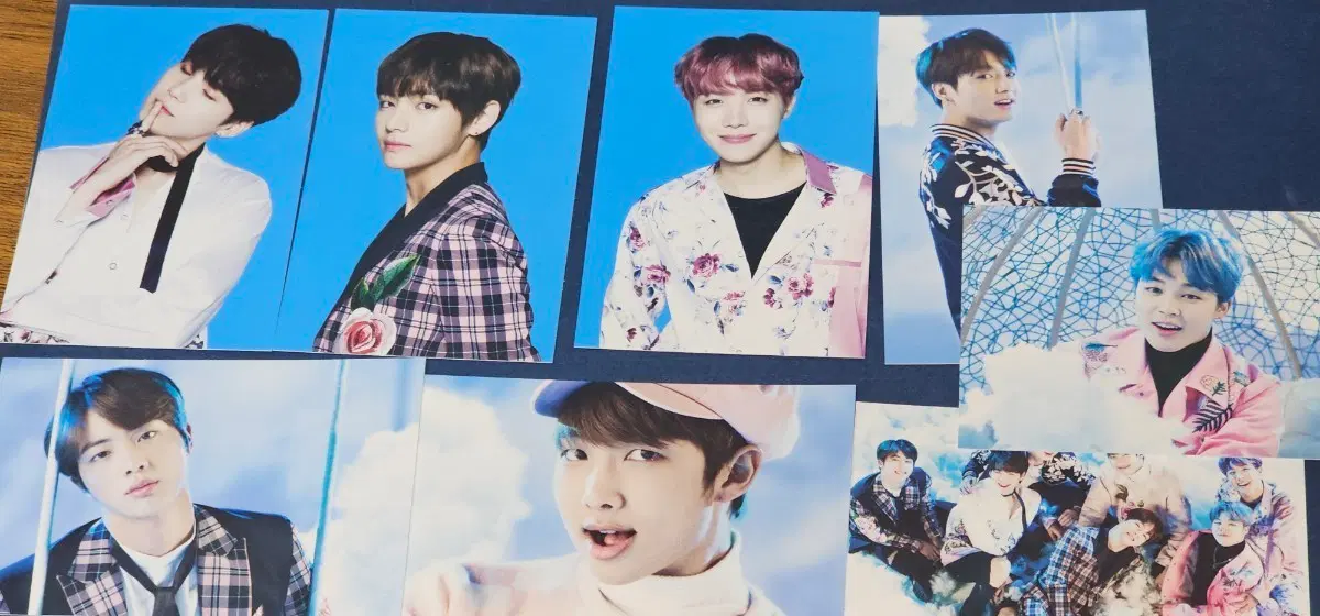 방탄소년단 윙콘 미니포카+페이퍼프레임세트(ver.1)+포토북