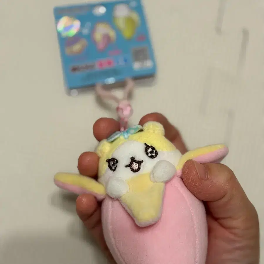 모찌 바나냐 봉제인형 키링/ 폴드 바나냐