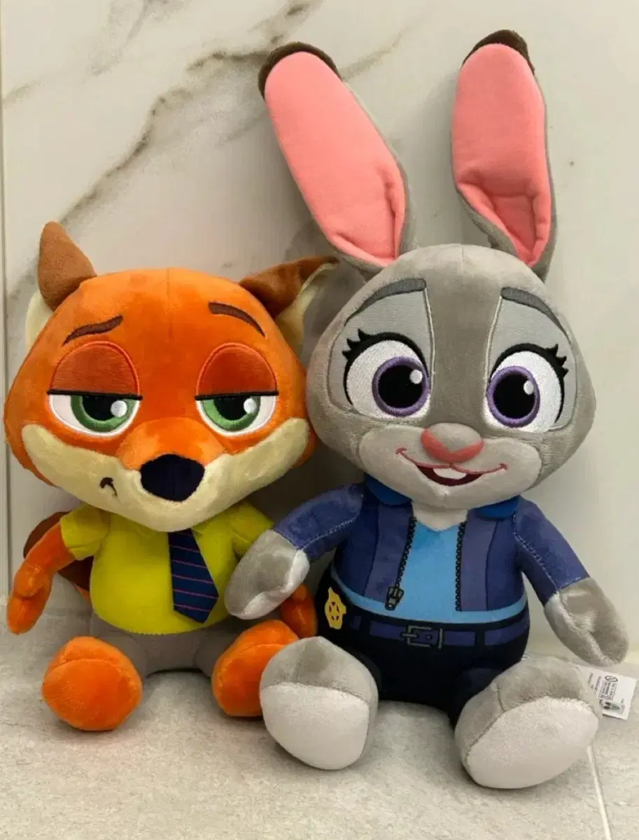 [새상품] 디즈니 주토피아2 닉 주디 인형 30cm 정품 택 O
