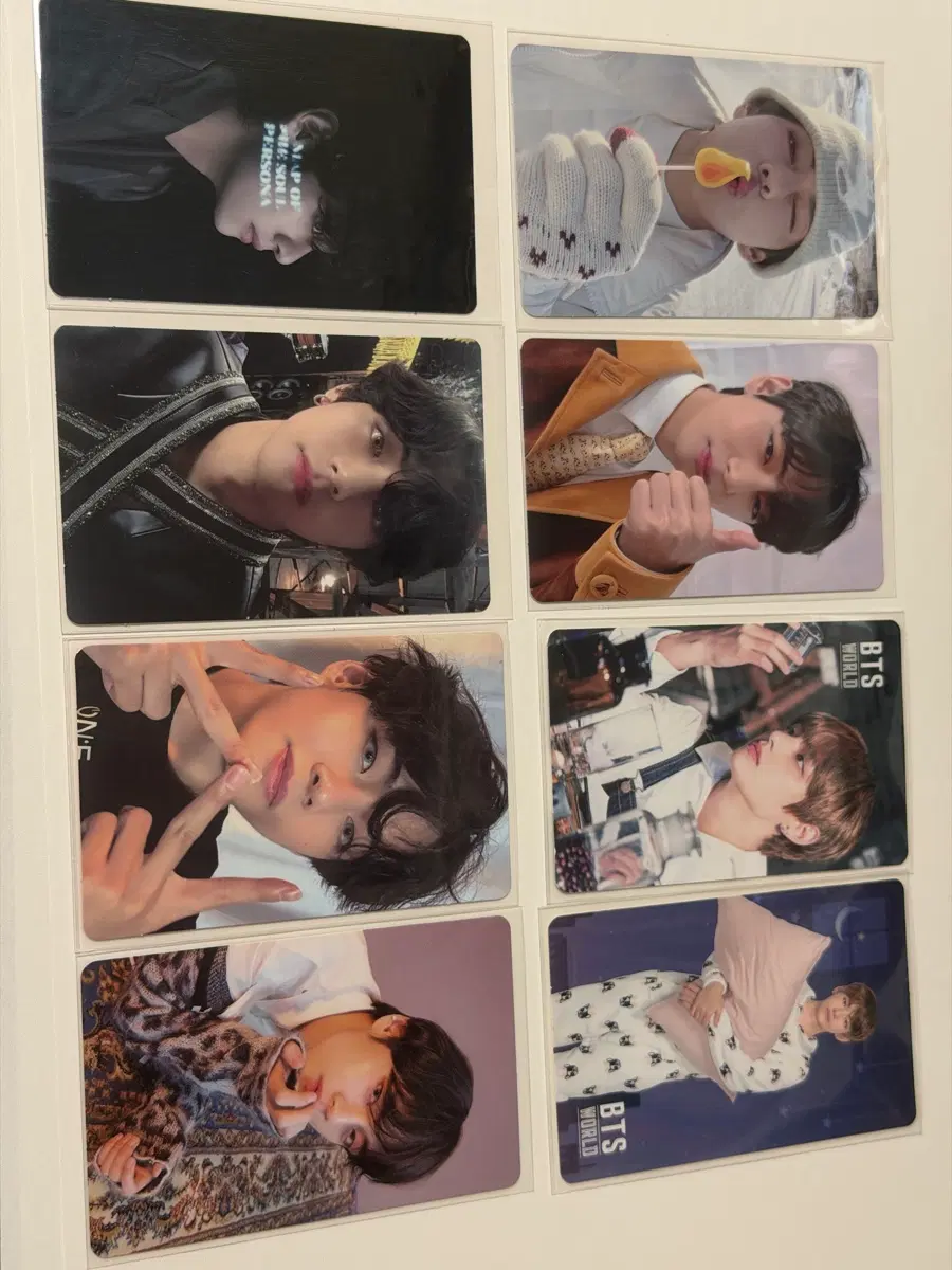 방탄 포카 17장 + 해당 포카 앨범,디비디,포토북들 일괄