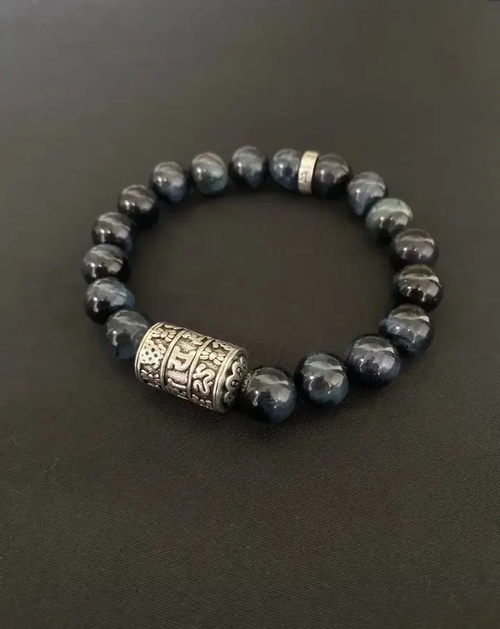 블루블랙 호안석 10mm 팔찌