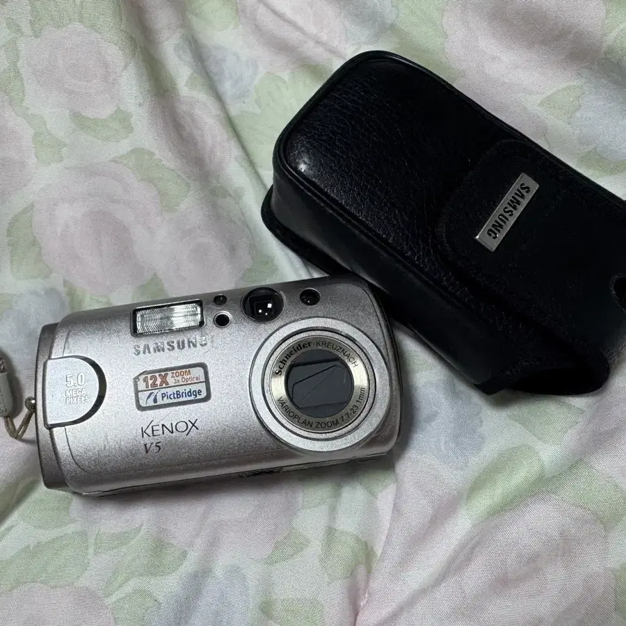삼성 케녹스 V5 빈티지 디카 Samsung Kenox V5 (충전기, 파우치, SD카드 포함)