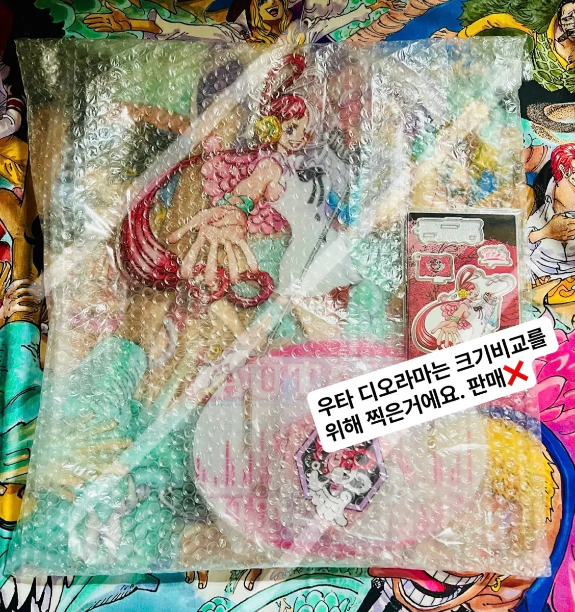 미개봉)원피스 필름레드 우타 기가 디오라마 아크릴굿즈