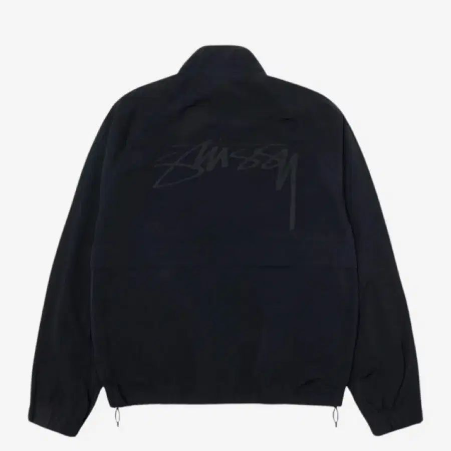 스투시(stussy) 웜 업 자켓 블랙