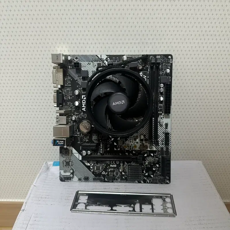 라이젠5 3400G A320M 메인보드 cpu