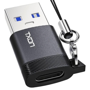 Type-C to USB-A 3.0 고속충전 데이터 변환젠더 그레이