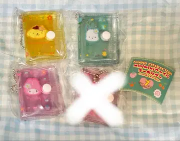 산리오 캐릭터즈 minimini 파일 키 홀더 3개 세트