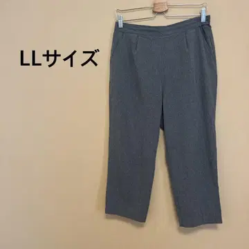 [여성용] 여름용 팬츠/7부 기장/그레이/무지/심플/릴랙스