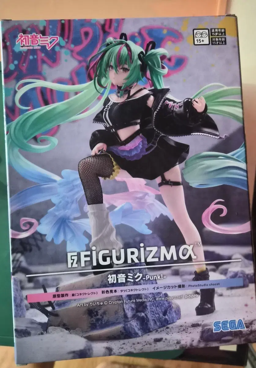 세가 FIGURIZM 하츠네 미쿠 펑크 피규어