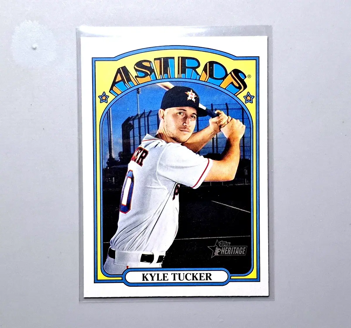 MLB 카일터커 베이스 2021 탑스 헤리티지