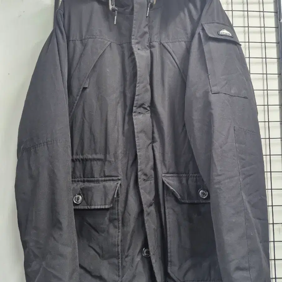 105XL 펜필드 후삭 RF 다운 패딩 자켓.블랙