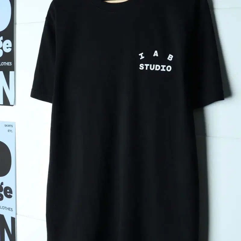 (L-XL) 아이앱 스튜디오 반팔 티셔츠 10주년 한정판-H35862