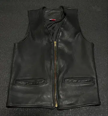 새상품급 BRANDED GRRMENTS INC USA제 가죽 베스트 34