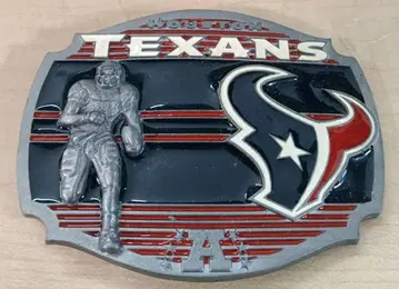 휴스턴 텍산스 벨트 버클 NFL 공식