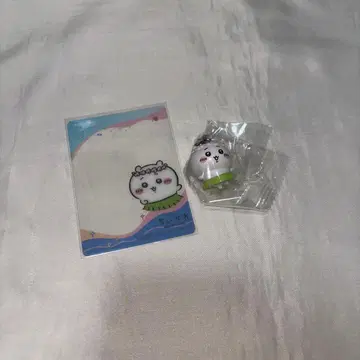 치이카와 영화 인어섬의 비밀 참 미니 피규어 클리어 카드