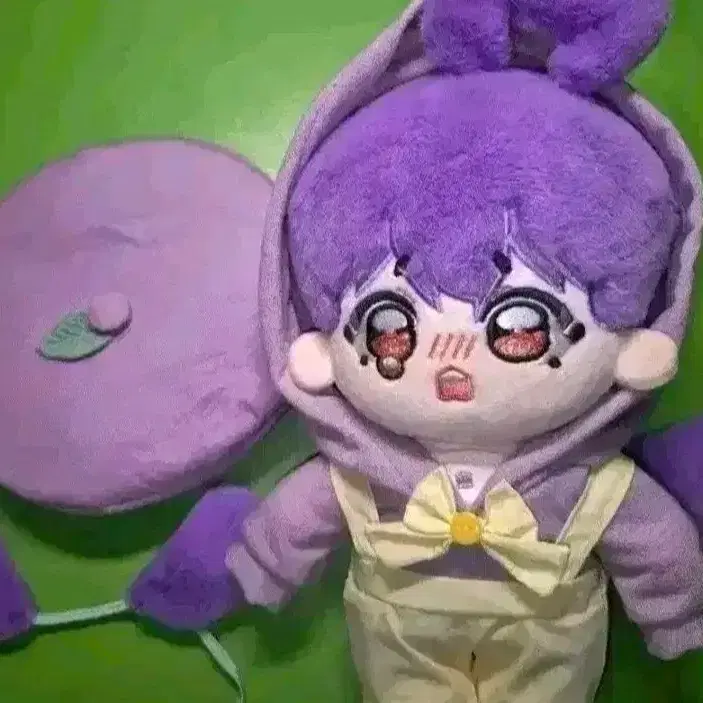 포도코인 과일코인 솜인형 무속성 20cm 25cm 옷 누이