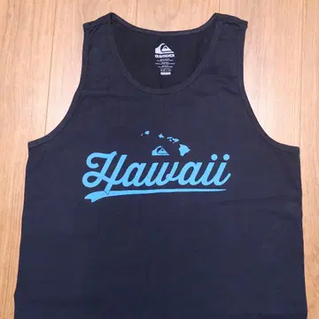 빈티지 QUIKSILVER 슬리브리스 HAWAII 남성용
