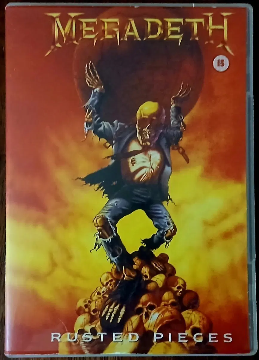 DVD 메가데스 RUSTED PIECES