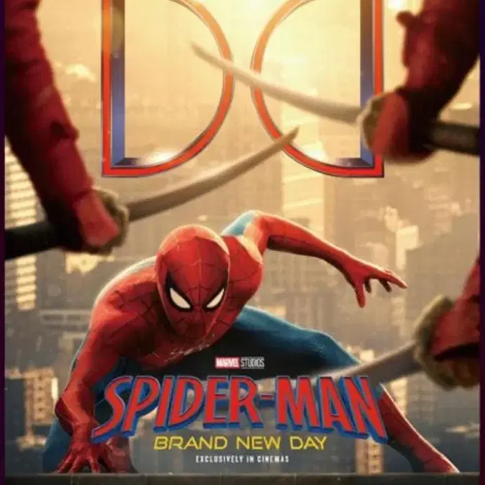 8종) 스파이더맨 브랜드뉴데이 포스터 imax 스크린엑스 포디 돌비 광음 ttt 오리지널티켓 아트카드
