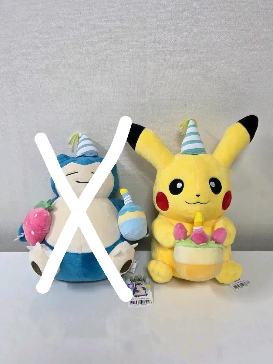 생일축하 피카츄 인형