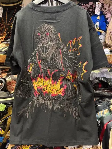 공식 GODZILLA VS DESTOROYAH 버닝고질라 T셔츠 L