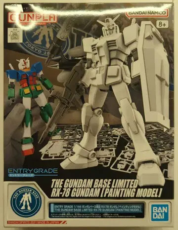 BANDAI SPIRITS ENTRYGRADE 1/144 건담 베이스 한정판 반다이남코판 RX78-2 건담 페인팅 모델