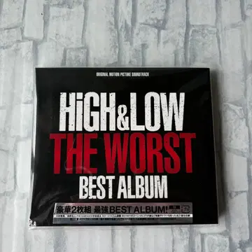 [ 미사용 미개봉 새상품 ] HiGH&LOW THE WORST BEST 2CD
