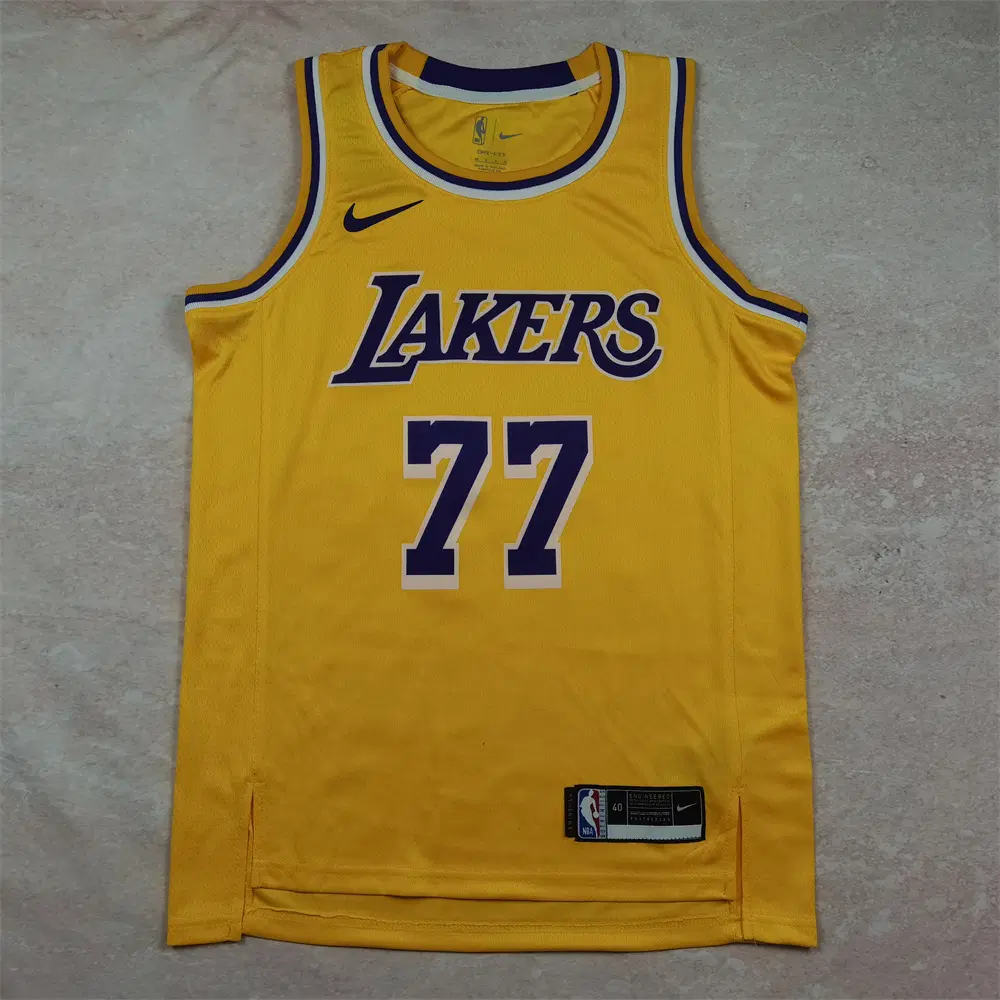 핫스탬프 농구 레이커스 77번 옐로우 동치치치 LAKERS DONCIC