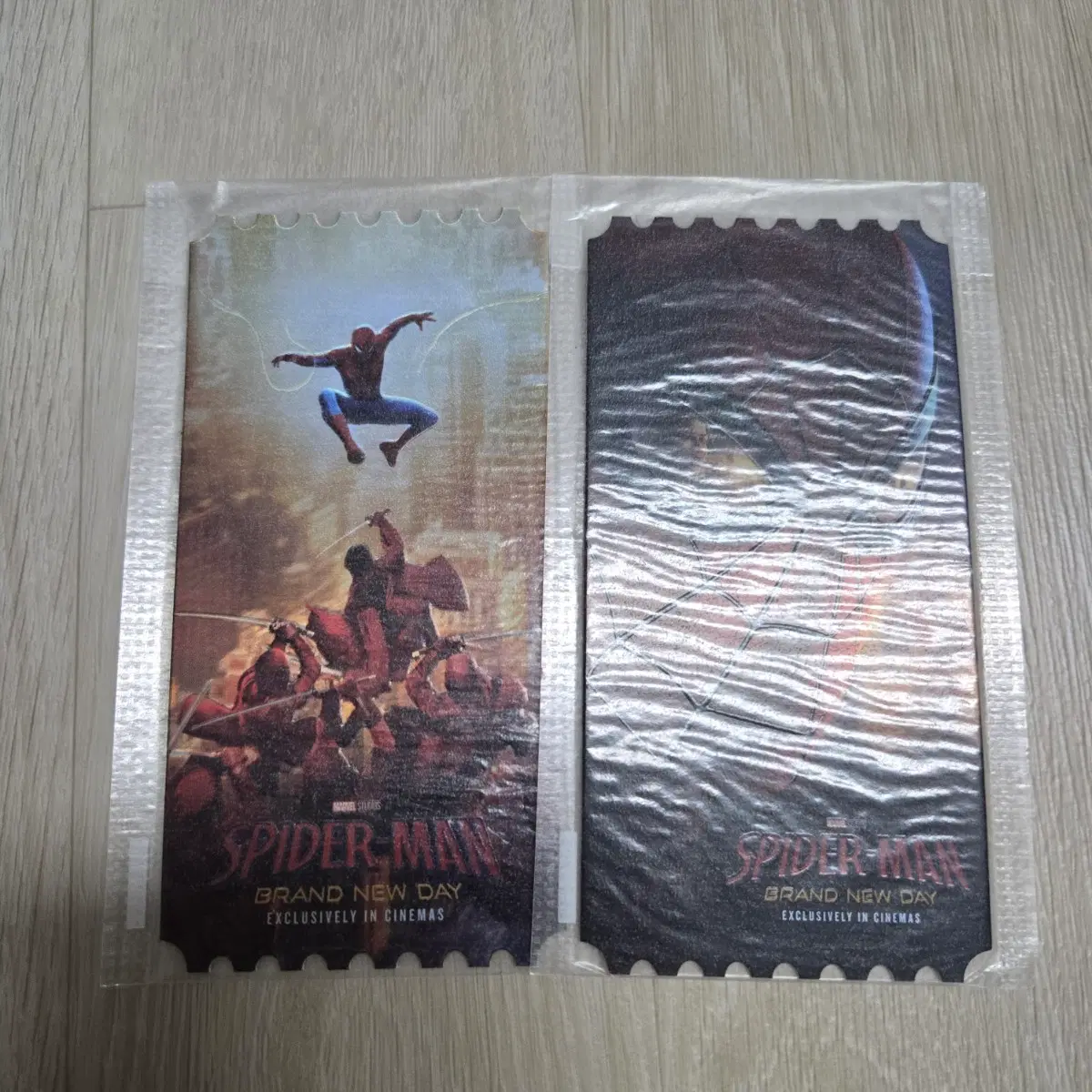 2종일괄)스파이더맨:브랜드 뉴 데이 오리지널티켓 오티 메가박스 spiderman