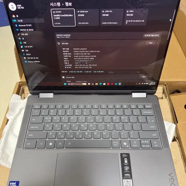레노버 요가 7 2in1 14ILL10