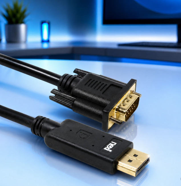 넥시 Displayport 1.1 to RGB 변환 컨버터 케이블 3M
