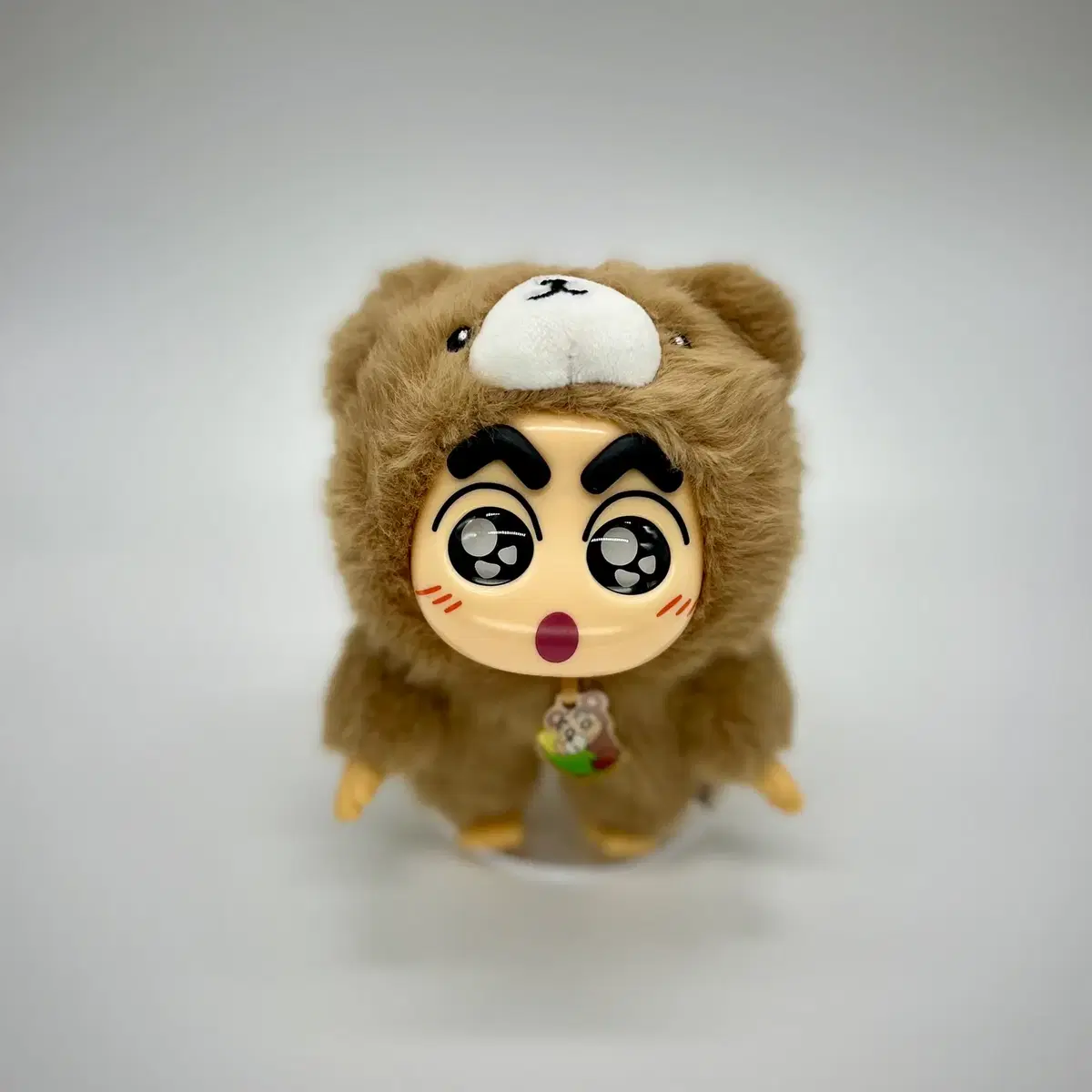 짱구는 못말려 환상의 숲 봉제인형 키링 - 불곰/곰 짱구 (15cm)