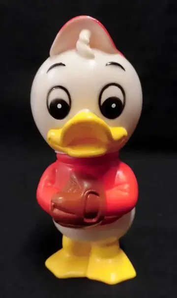 미쓰비시 은행 저금통 휴이 빨간색 115mm