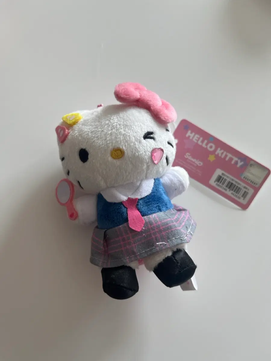 교복 헬로키티 키링 인형