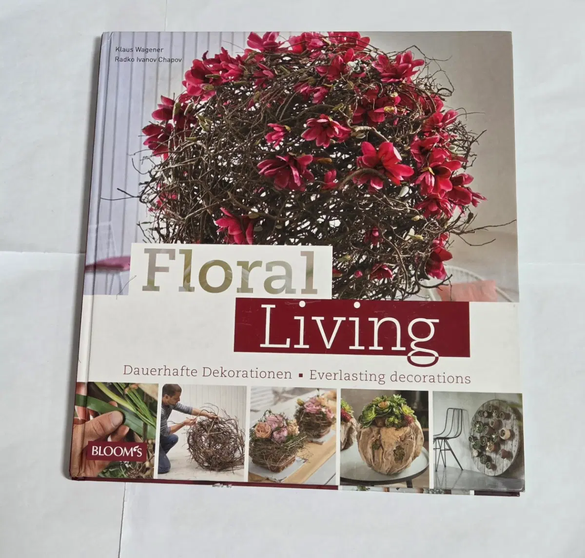 플로럴 리빙 Floral Living 꽃 인테리어 도서 서적