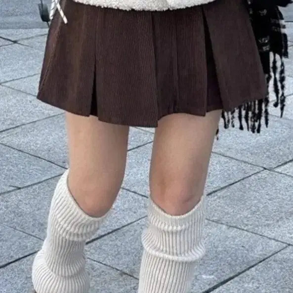 흘러내림 x 심플 깔끔 데일리 부츠컷 골지 레그워머