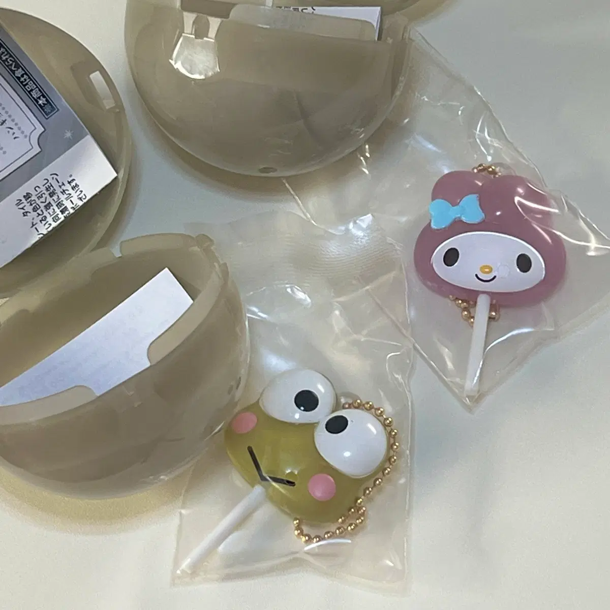 산리오 막대사탕 메지루시 가챠 케로피 마이멜로디 새상품