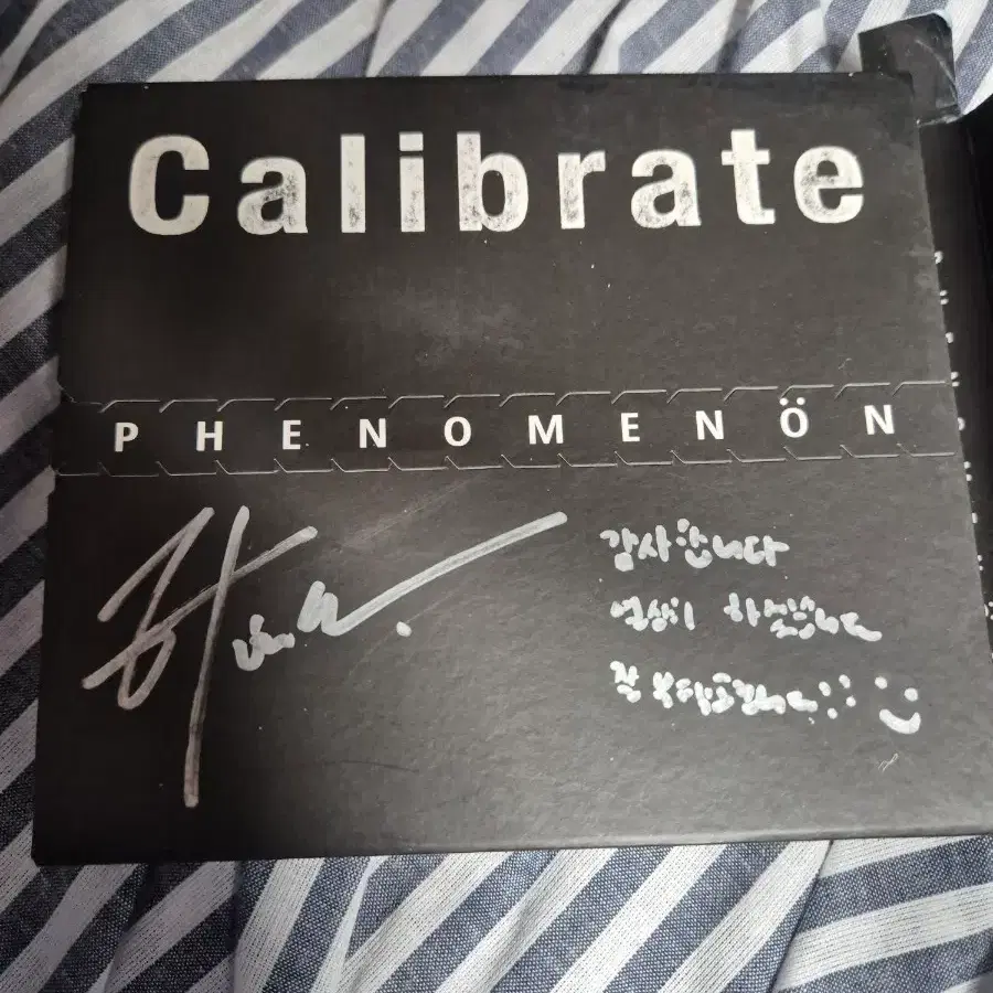 하현상 ep3집 Calibrate Phenomenon 싸인 앨범