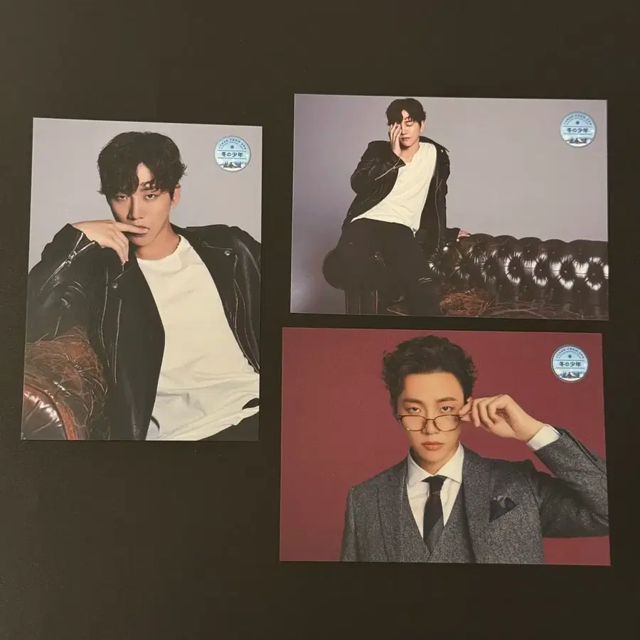 3장일괄) 2pm 준호 겨울소년 트레카 트카 랜덤포토 이준호 3장
