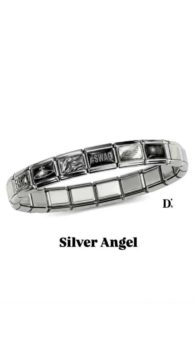 이탈리안 참 팔찌 / Silver Angel #italiancharms
