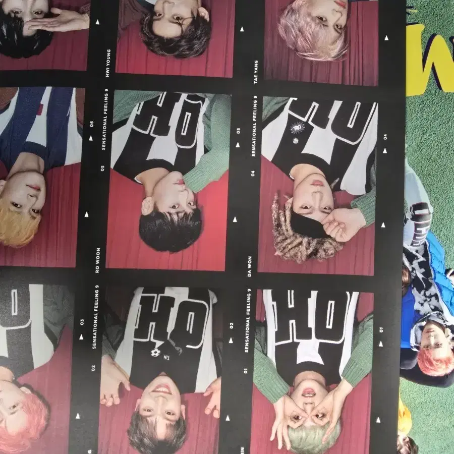 SF9 포스터 처분