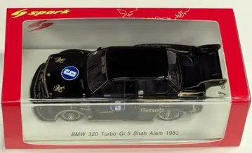Spark model 1/43 BMW 320 Turbo No.9 Gr.5 Shah Alam 1983 Ian Grey