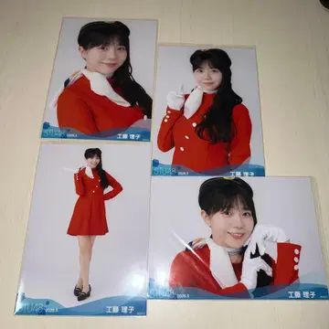 쿠도 리코 STU48 브로마이드 4장 세트