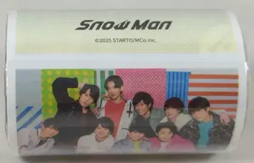 SnowMan 25년 Original Goods 롤 메모지