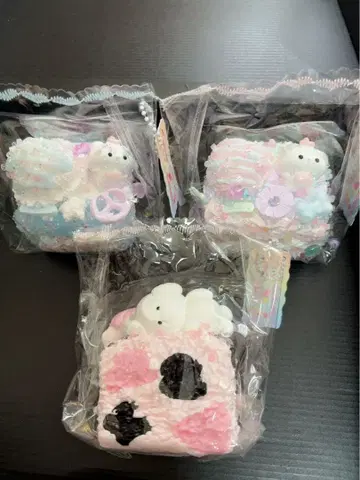 브랜드 스퀴즈 3종 세트 묶음 판매 토스트 SAKURA