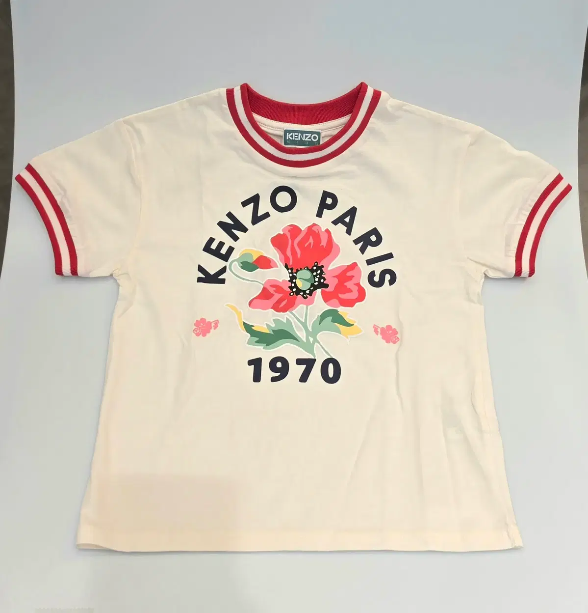 일본 KENZO KIDS 플라워 반팔티셔츠 새상품