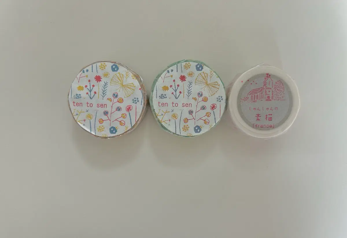 클라시키 마스킹테이프 3종 미개봉