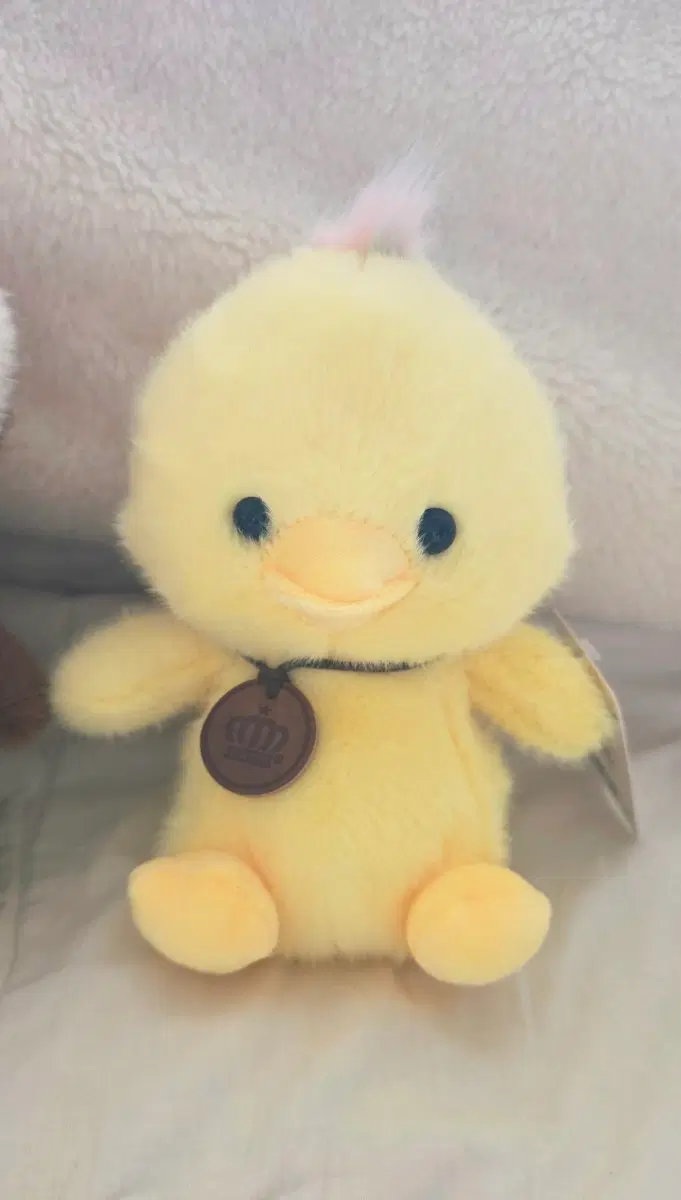 노란색 병아리 인형