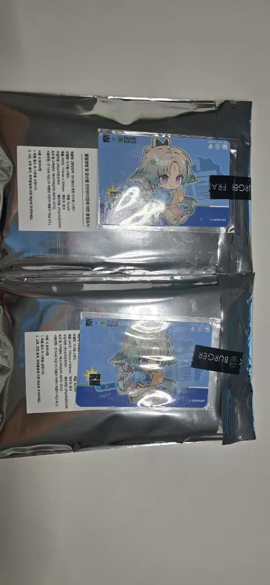 엔드필드 프랭크버거 콜라보 아크릴 진천우